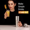 Lexenic 24oz Cocktail Shaker - Insulated Double Wall Keep Drink