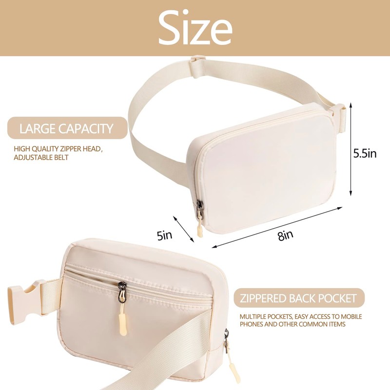 Belt bag Fanny pack crossbody bags for women Everywhere belt