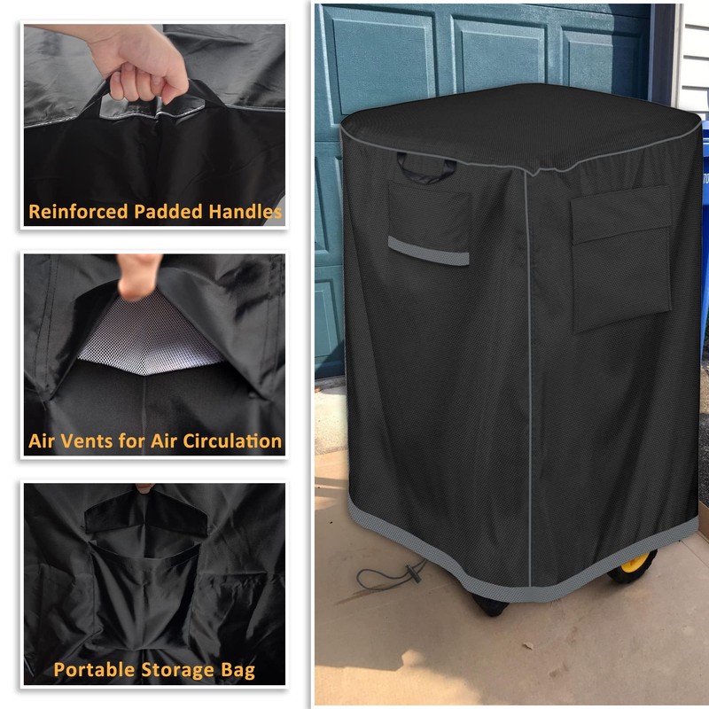 Table saw cover, 29in dustproof portable table saw cover, Fit