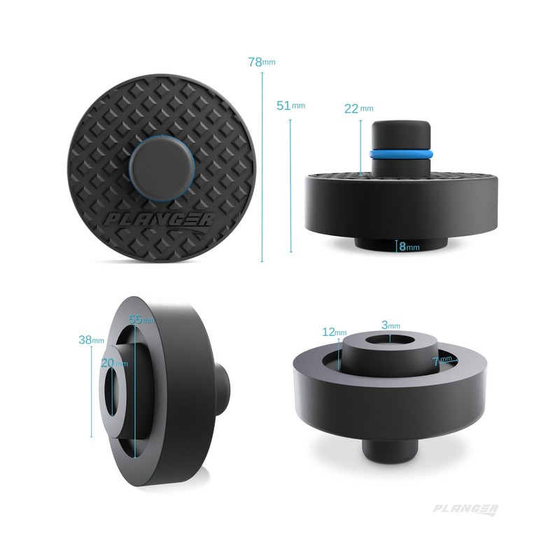 PLANGER® ENRGY PAD Car Jack Adapter