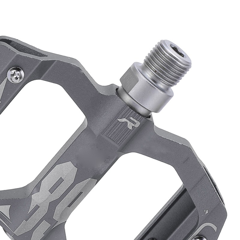 Enlee 2pcs Mountain Bike Pedals NonSlip DU Bearing Lightweight Bicycle