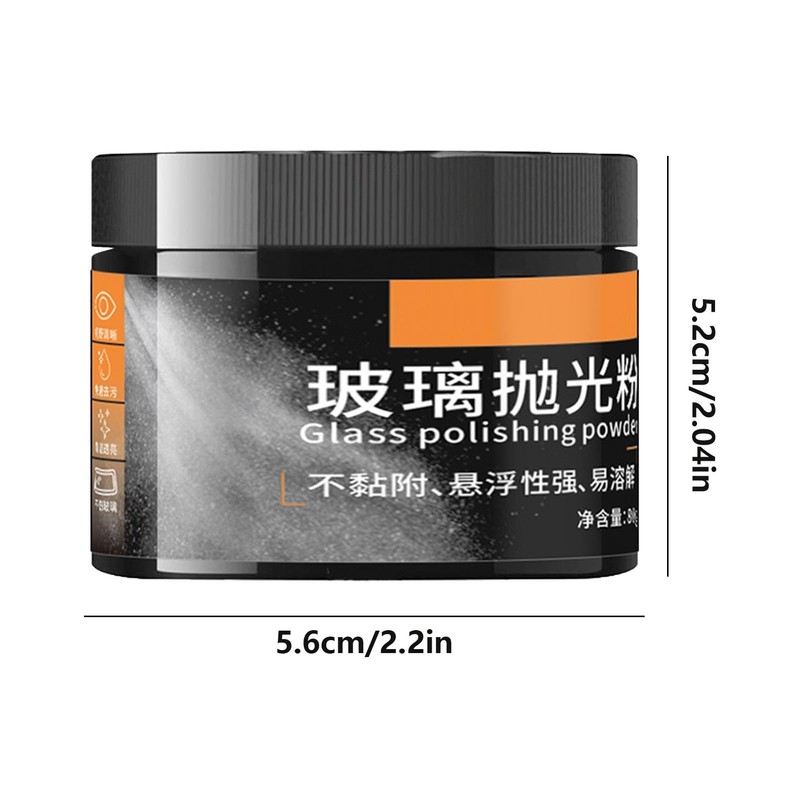 Glass Scratch Remover Powder - Efficient Glass Polishing Kit Polishing