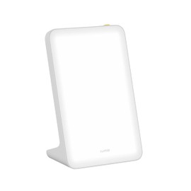 Lumie Mini Lamp - Portable Light Therapy - 10,000 Lux at 4.7 Inches - for Energy & Alertness Support - 9.5 x 6.3 Inches - Perfect for Work & College