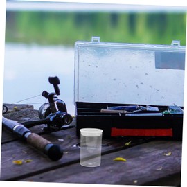 Mipcase 30Pcs Transparent Film Storage Canisters with Lids Durable Plastic Containers for Camera Film Small Accessories Beads and More Airtight Design for Secure Storage