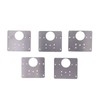 5Pcs Hinge Repair Plate Stainless Steel Firm Durable More Space