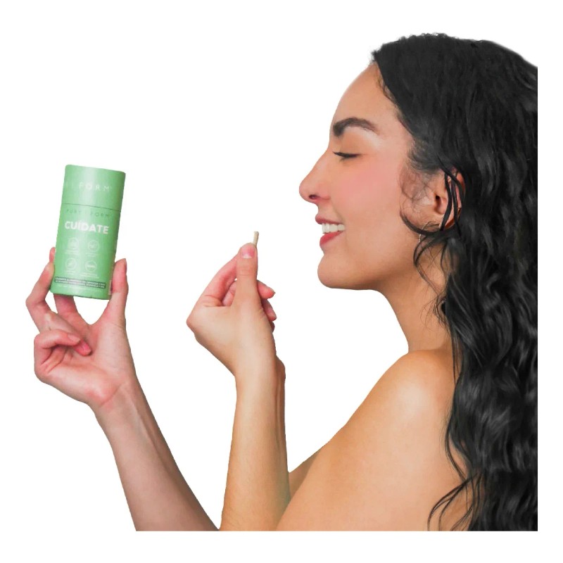 Pure Form: Cuídate 90 Cápsulas Sin Sabor