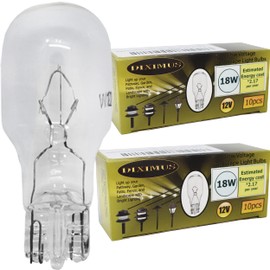Diximus 12 Volt 18 Watt Low Voltage T5 T10 Landscape Bulb - Landscape Light Bulbs - Low Voltage Landscape Light Bulbs Incandescent - 20 Pack (20)