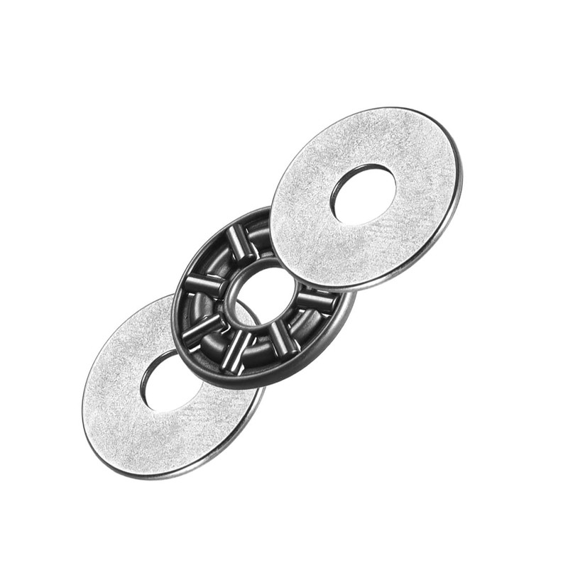 sourcing map 2 x AXK0619+2AS Needle Bearing with 2 Washers