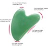 Gua Sha Stone Natural Heart Shape Facial Massage Tool, Women's