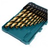 Makita HSS-TIN D-72849 Drill Bit, Set of 10, Case Included,
