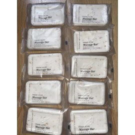 EcoWell Fresh Aloe Organic Oatmeal Massage Soap Bar -  Lot of 20 Bars (1.75 oz Each)