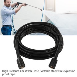 9m High Pressure Washer Hose, for Quick Replacement of Pressure Washer Outlets, Sewage Injector Hoses, Sprayer, and Nozzles (2 End M22 Insert 14MM)