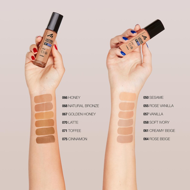 Manhattan Lasting Perfection 35 HR Ultra Long Lasting Liquid Makeup