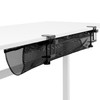 VIVO No Drill Clamp-on 36 inch Mesh Net Under Desk