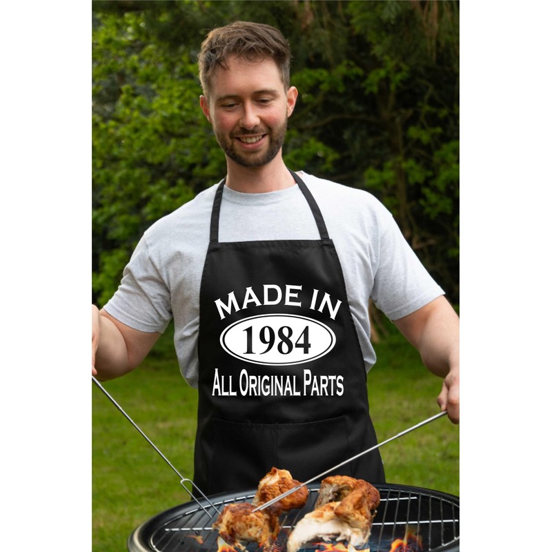 Print4U Made In 1985 40th Birthday BBQ Cooking Funny Novelty
