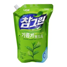 Chamgreen Green Tea Squeaky Clean 1.2L Dish Soap - Dishwashing Trio Kitchen Goods-TJ 2ea