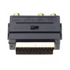 Keple SCART Adaptor Pack of 2 - 1x SCART, 3X