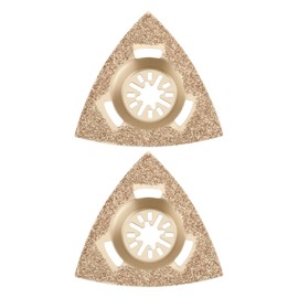 eMagTech Pack of 2 80 mm Carbide Rasp Blades Compatible with Fein Compatible with Multimaster Compatible with Bosch Compatible with Milwaukee Oscillating Multitool