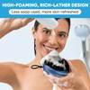 Shower Scrubber for Body 2-in-1 : 2 - Pack High