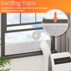 GCGOODS Portable Air Conditioner Window Seal Kit with Insulated Foam