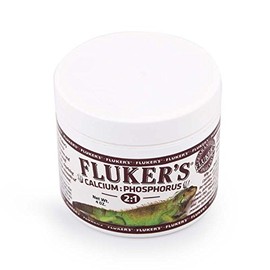 Fluker's 73008 2:1 Calcium to Phosphorus Reptile Dietary Supplement, 4-Ounce