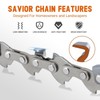 Savior 4 Pack 5 Inch Chainsaw Chain for WORX WG324
