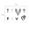 One Grace Christian Temporary Tattoos - God is Greater than