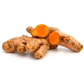 Fresh Turmeric Root for Cooking, Juicing, and Tea by Nine Shani (1 lb)