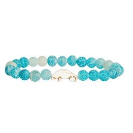 Fahlo The Drift Bracelet Manatee (Various Colours), Sky Stone
