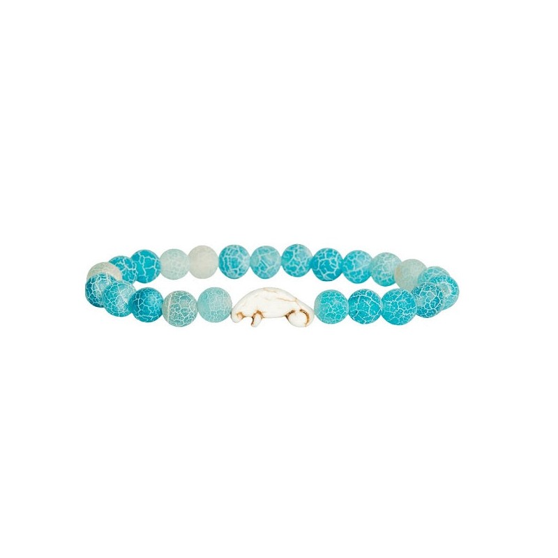 Fahlo The Drift Bracelet Manatee (Various Colours), Sky Stone