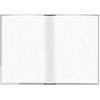 RNKVERLAG 46804 Notebook "Grey" in DIN A5 Squared with 96