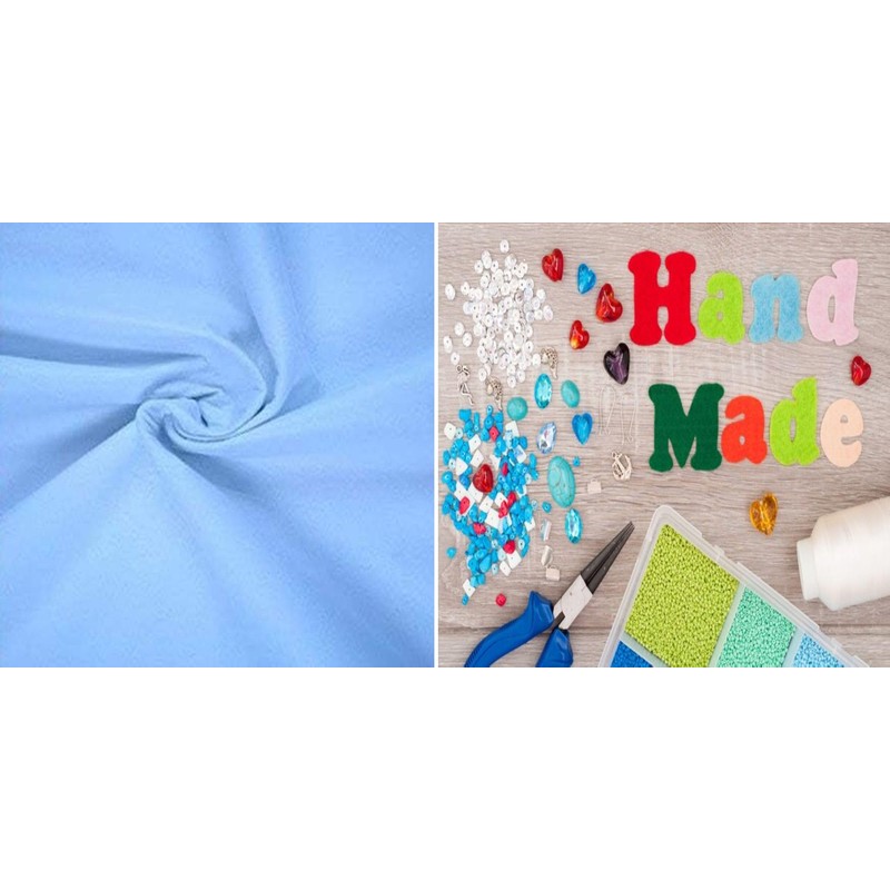 Fabrics City Royal Blue Felt Fabric 1 mm Length 90