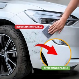 FREEZE2TRIM Breathe Green Nano Sparkle Cloth Car Scratch Remover, Advanced Nanotechnology, Nanosparkle Cloth for Car Scratches Reusable Repair and Buffer Safe for All Cars and Colors
