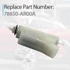 Generic White Fuel Filler Door Lock Actuator Fits for Nissan