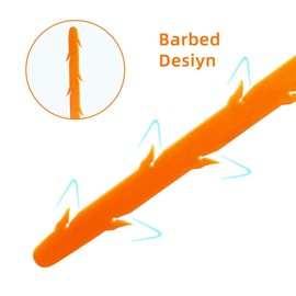 Drain Clog Remover, 25.2inch Flexible Long Pipe Snake Hair Clogs Catcher Cleaner Tool for Toilet, Kitchen Sink, Bathroom Tub, Sewer Drain