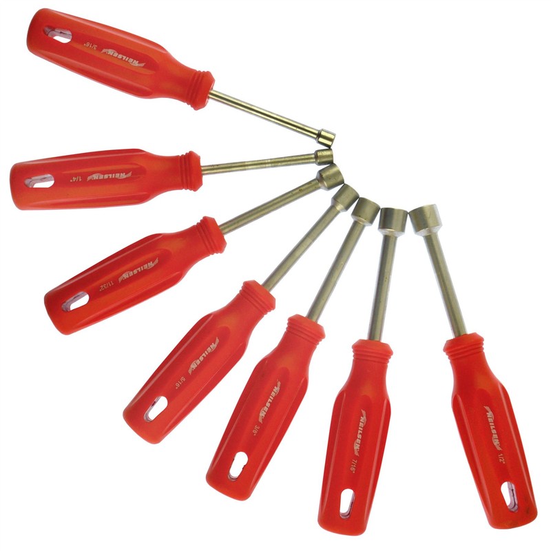 Nut Driver Spinner Screwdriver Tool Set Imperial/AF/SAE sizes 3/16" -