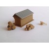 Outland Models Train Railway Layout Country Farm House Shed Cottage