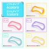 Wave Stretch Ring, Genuine Product, Soft Type, Elastomer (Unisex), Melon,
