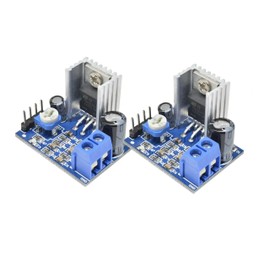 MERQC TDA2030A (2Pcs) Amplifier Module TDA2030 Power Supply Audio Amplifier Board 6-12V 18W Mono AMP