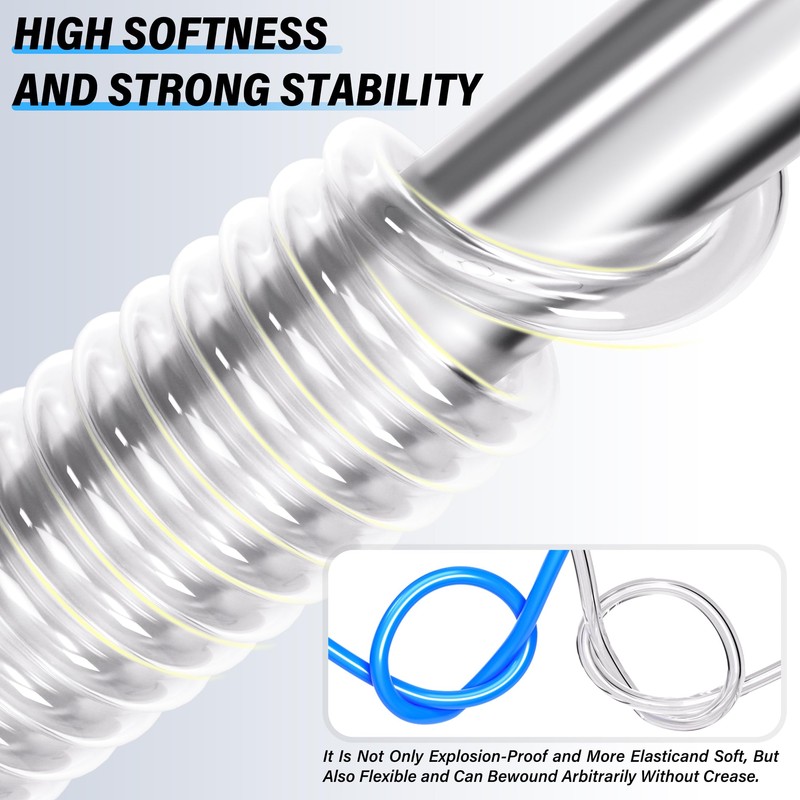 TAILONZ PNEUMATIC Clear 4mm or 5/32 inch OD 2.5mm ID