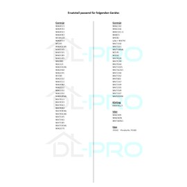 DL-pro Heating Element 2000 W 230 V for Gorenje 587569 IRCA 9241931R Heating Rod Radiator for Washing Machine