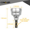 CONQUER HSS Deburring External Chamfer Tool for Metal - Quick