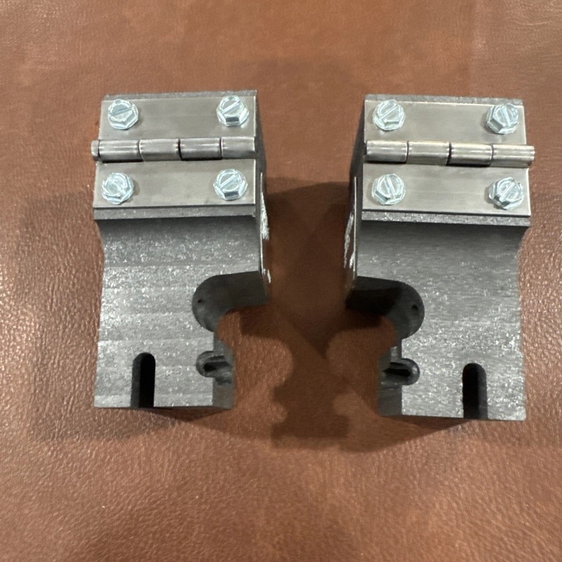 Harger Ultraweld RMJHTS3/16X 3/16” Tab Bond Rail Head Mold Pair