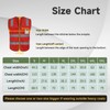 Uno Mejor High Visibility Vest with 9 Pockets Safety Vest