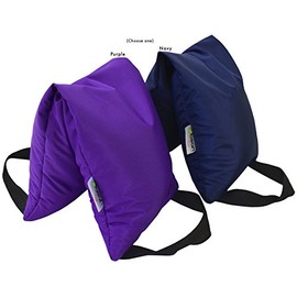 Bean Products Purple - 10 LB Yoga Sandbag Filled Two Handle Design - Made in USA