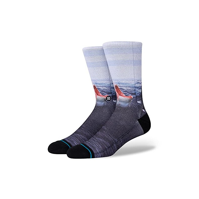 Stance Crew Landlord Socks (Medium, Blue)