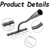 Heavy Duty Rake, Landscaping Rake, Suitable for horticulturists and friends