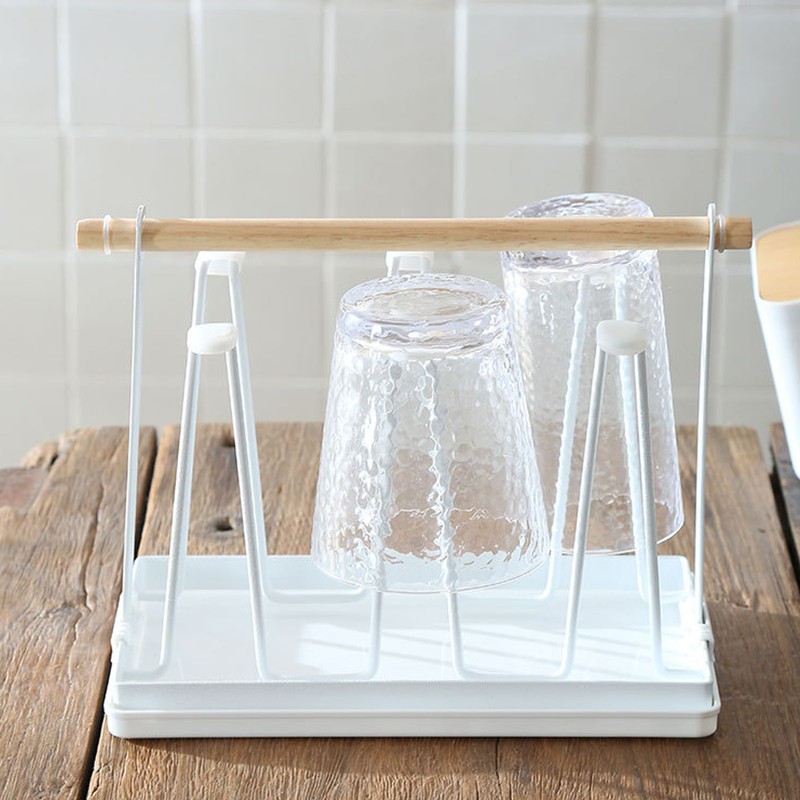 Kitchen Drain Cup Holder Portable Multifunctional Water Bottle Drying Drainer