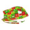 Scrub Hat Cartoon Characters Christmas Fabric Cap Do-Rag