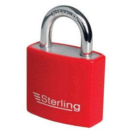 Sterling APL052P APL 50mm Aluminium Padlock-Supplied in 2 Bright Colours, which May Vary, Red or Blue